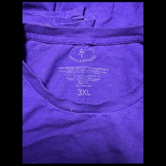 Purple Rain Prince Graphic T-Shirt‎ Size 3X - Picture 5 of 5